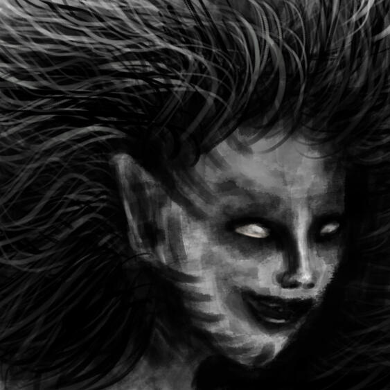 Ilustración final de Speedpaint