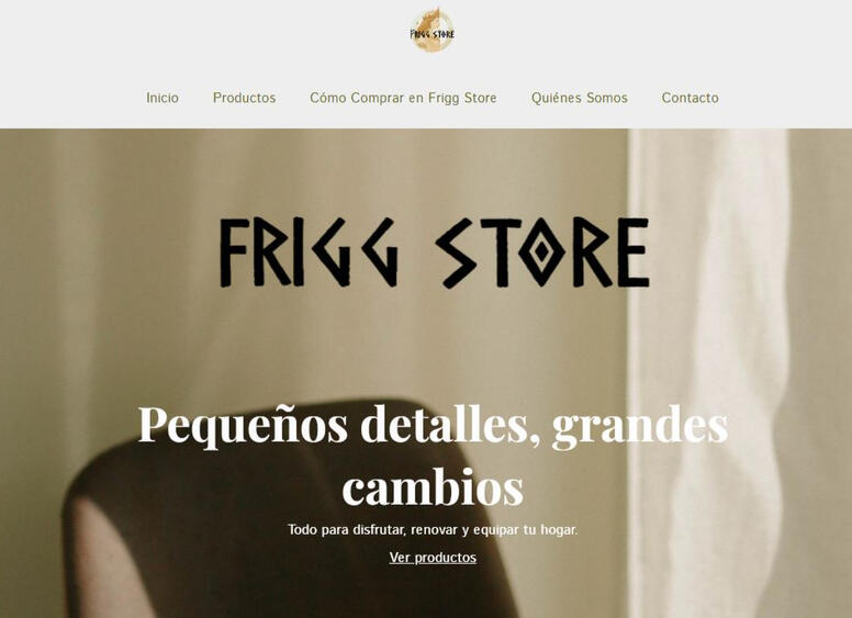 Inicio de Tienda Nube